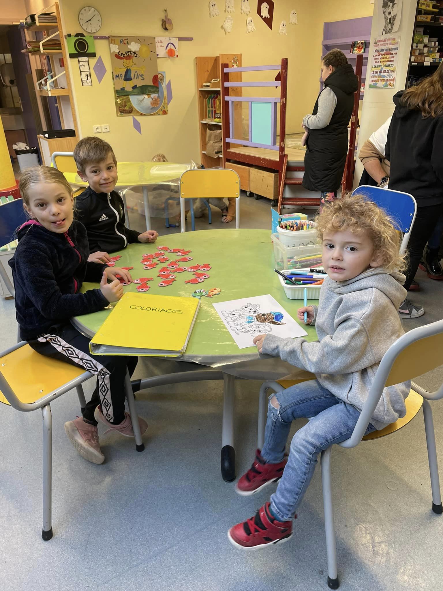 Enfants en activité