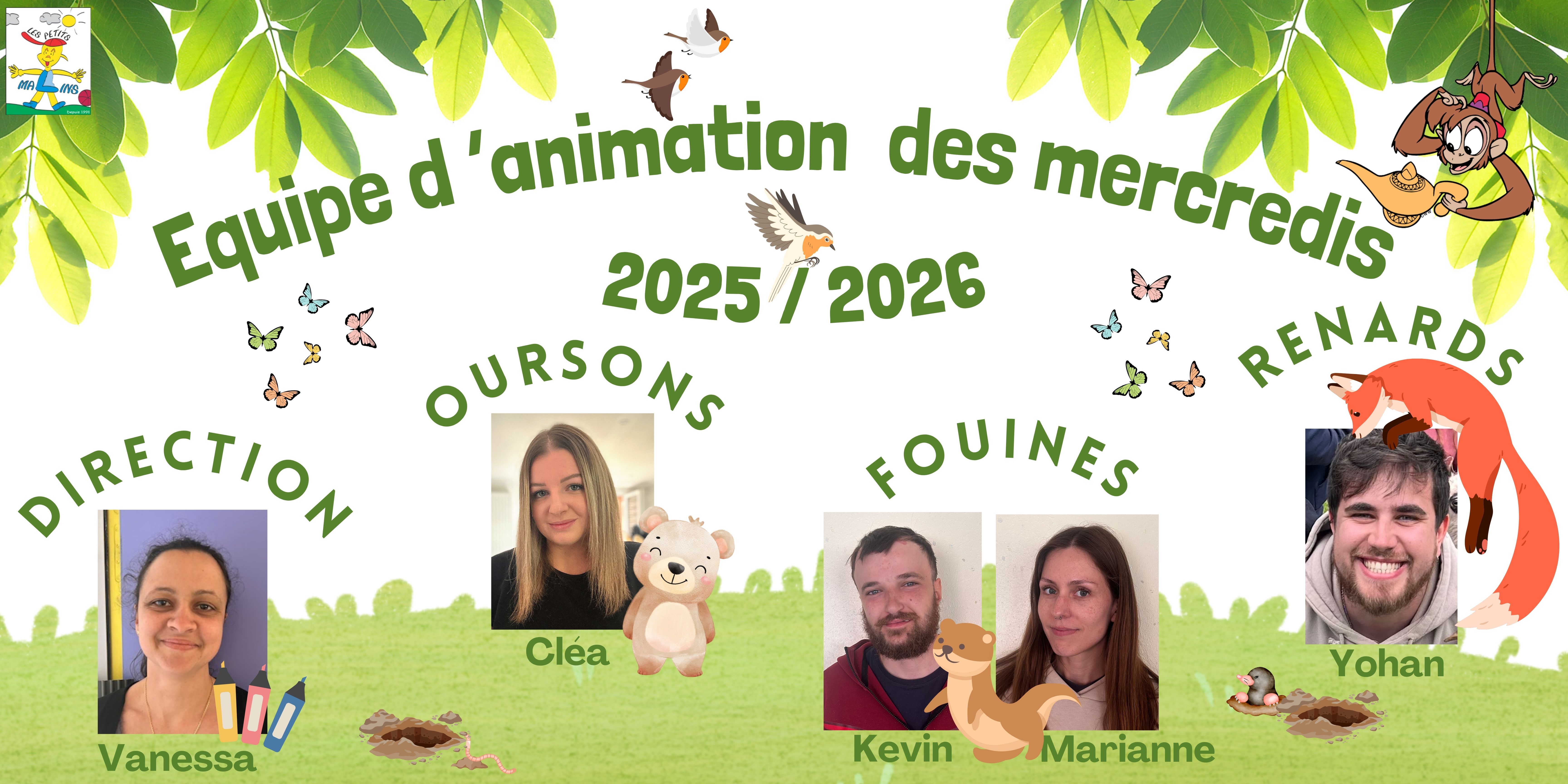 Équipe  accueil de loisirs